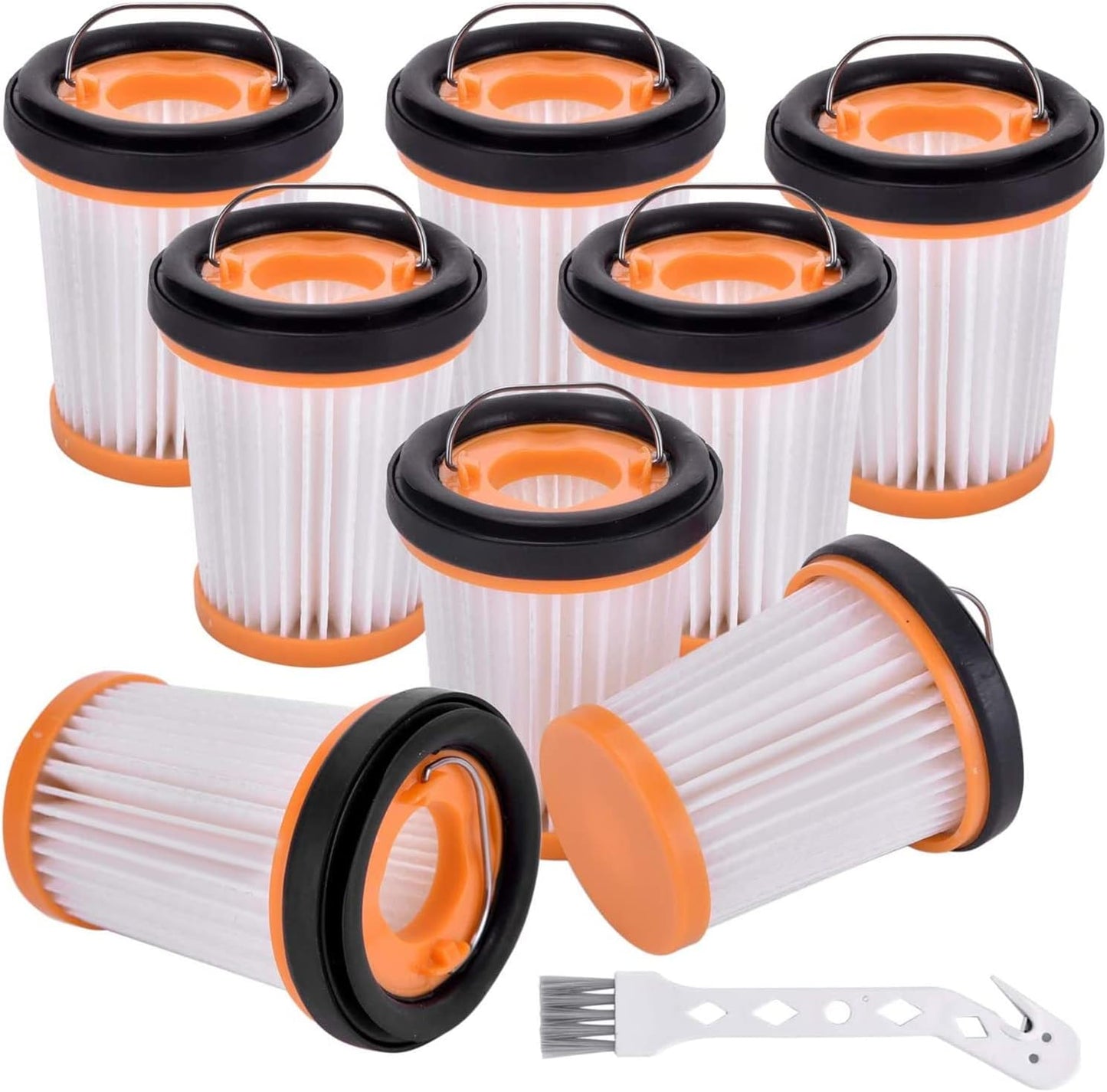 8 Pack Shark Wandvac Filter Replacements - Attemart