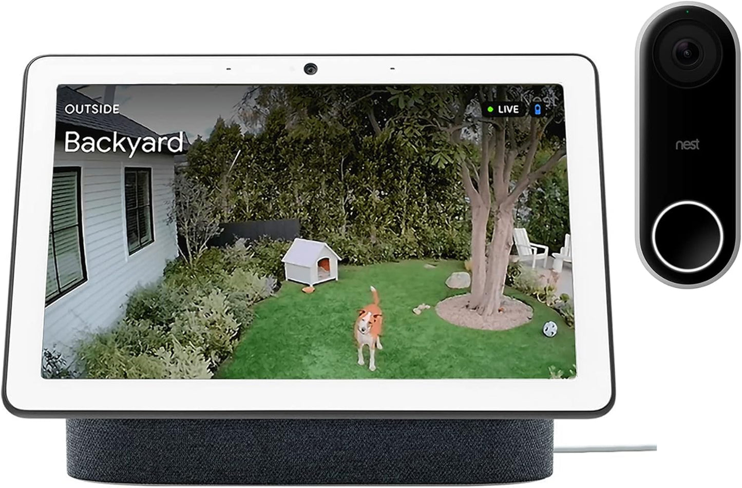 Renewed Google Nest Hello Doorbell | Wi-Fi Video with Touchscreen