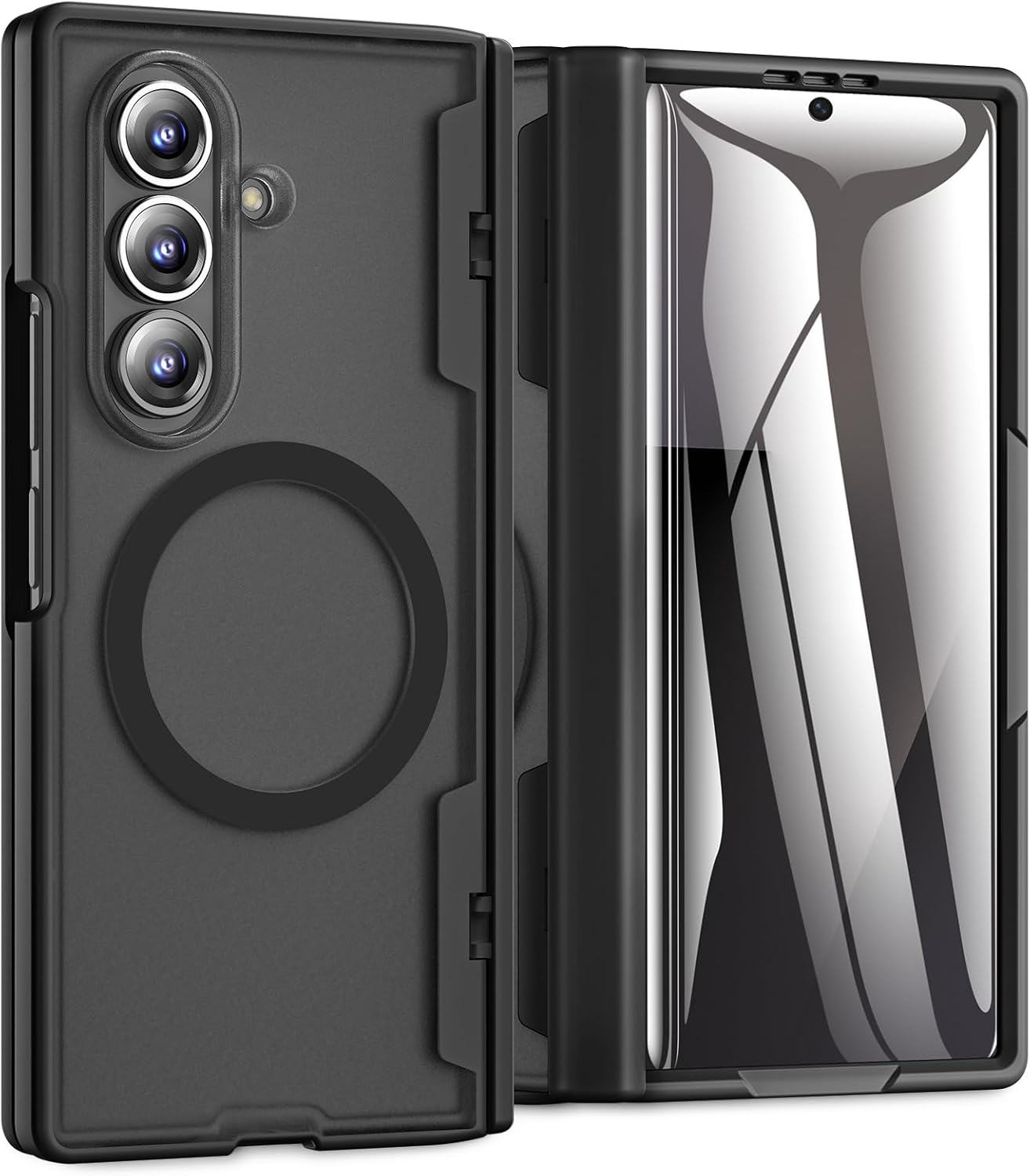 Samsung Galaxy Z Fold 7 Case with Hinge Protection and HD Screen