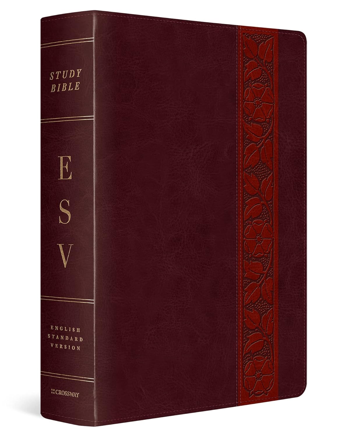ESV Study Bible Large Print with Trellis Design for Easy Reading