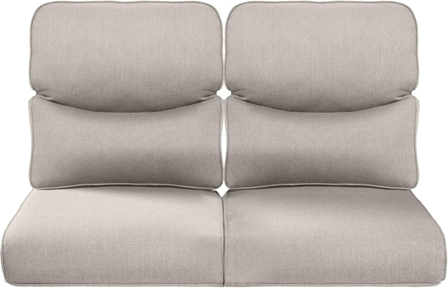 22x25 Outdoor Seat Cushions Set of 2 for Comfortable Seating