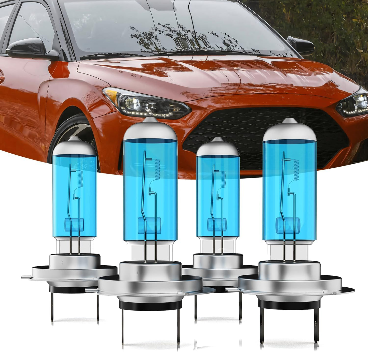 Headlights Fit For Hyundai Veloster 2012-2017 With Projector