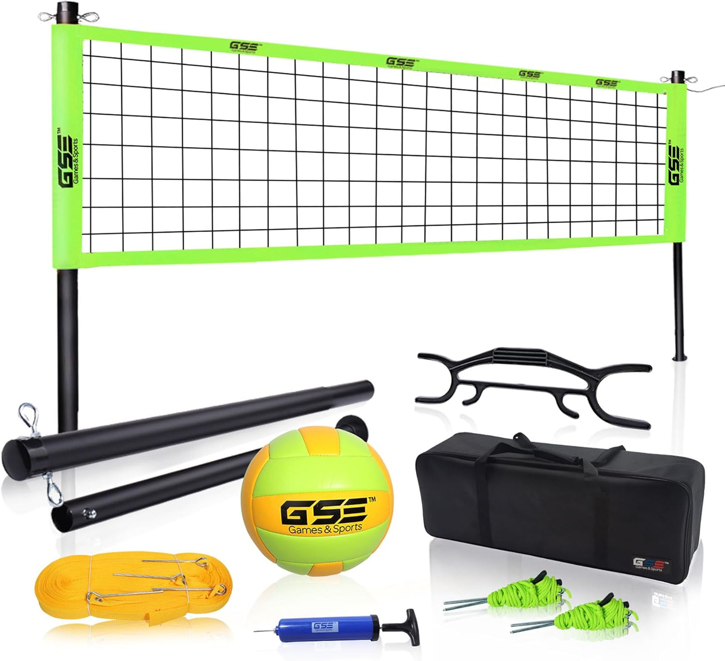 Outdoor Volleyball and Badminton Net Game Set for Fun Times