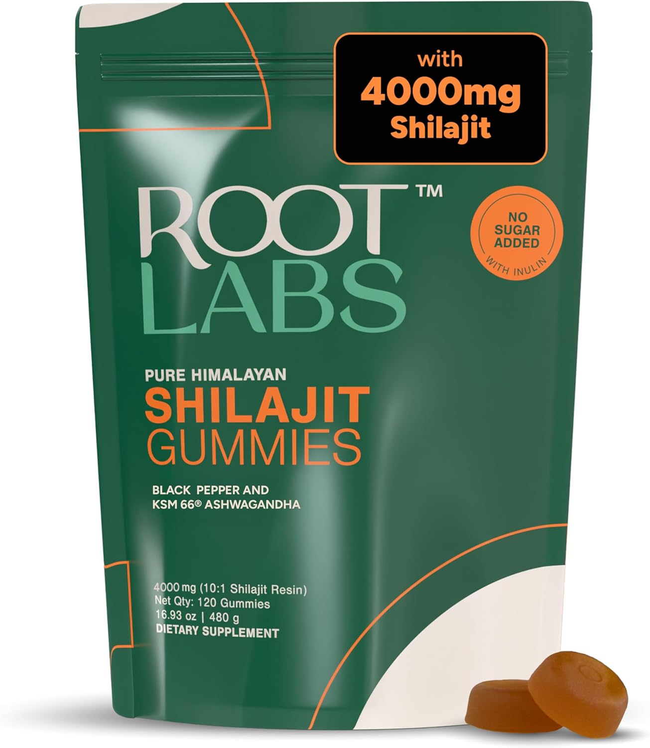 4000 mg Pure Himalayan Shilajit Gummies for Optimal Health