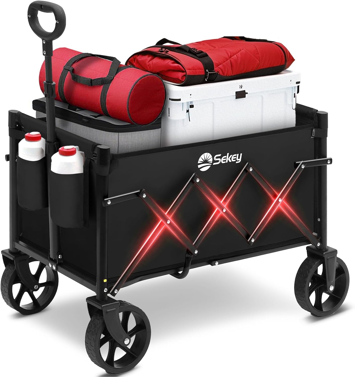 Sekey Heavy Duty Wagon with Big Wheels for All Terrain