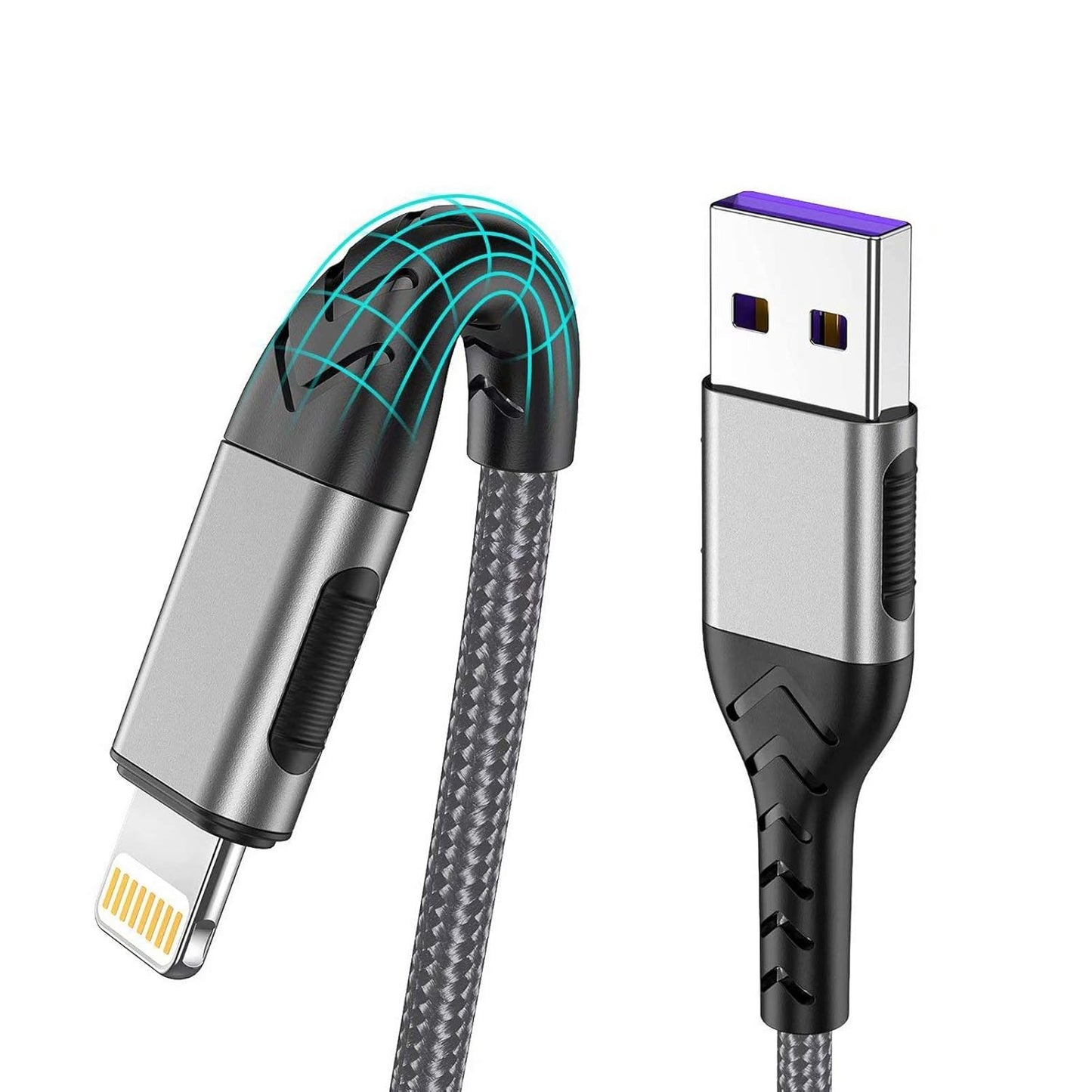 Fast Charge with Durcord 10FT Lightning Cable