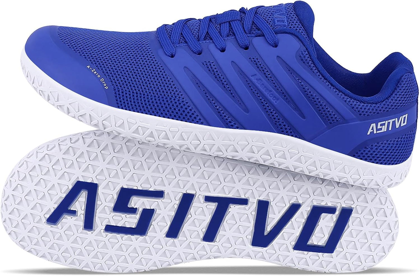 ASITVO Wide Men's Barefoot Zero Drop Sole Walking Shoes Sneakers