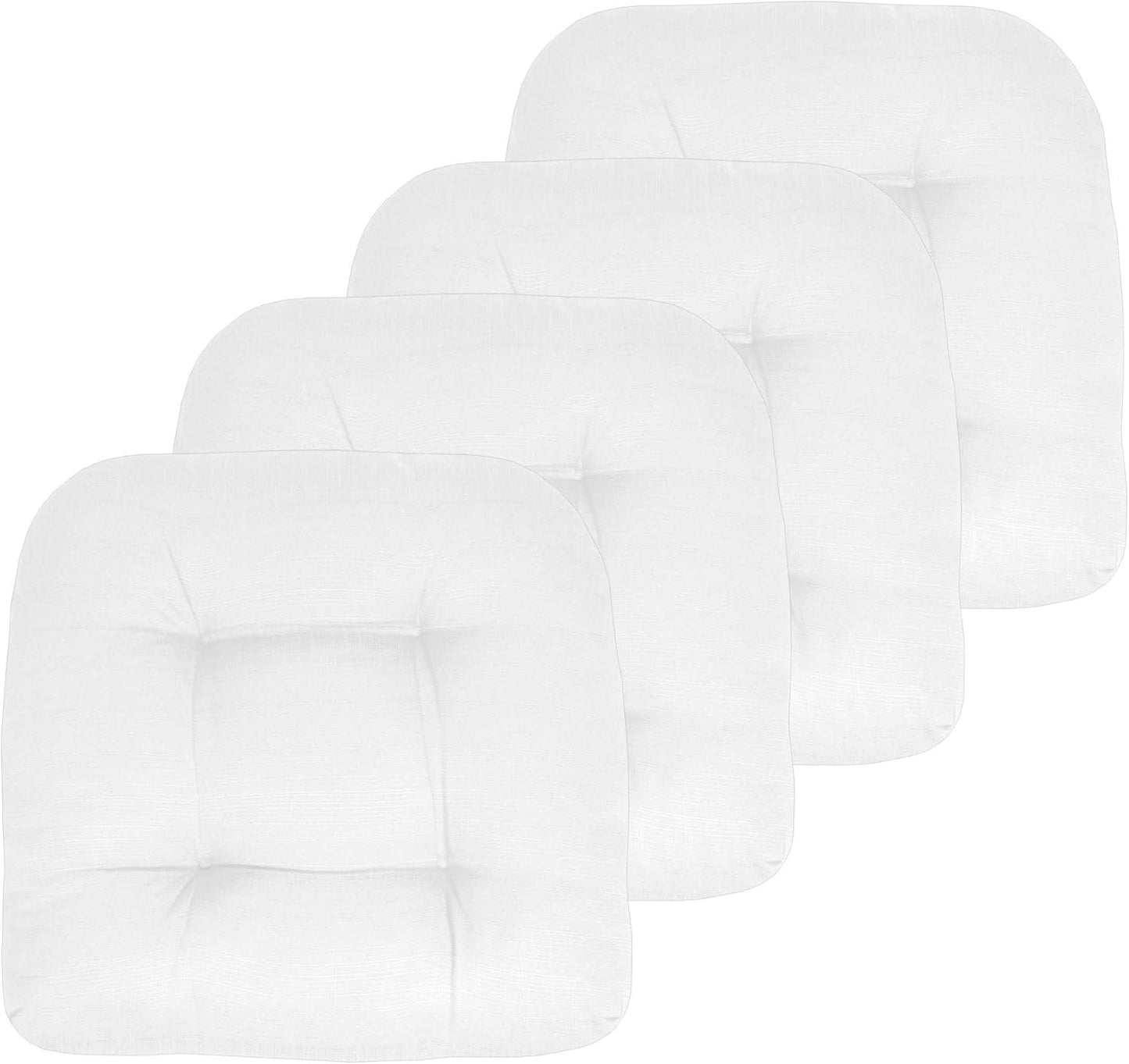 Sweet Home Collection Patio Cushions for Outdoor Chairs Comfort