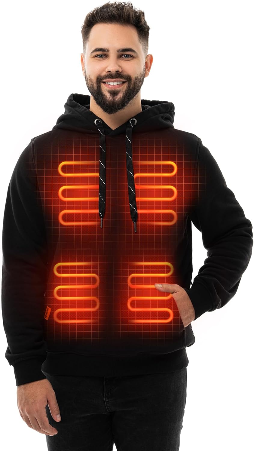HENNCHEE Heated Hoodies for Men Women - Ultimate Comfort Gear