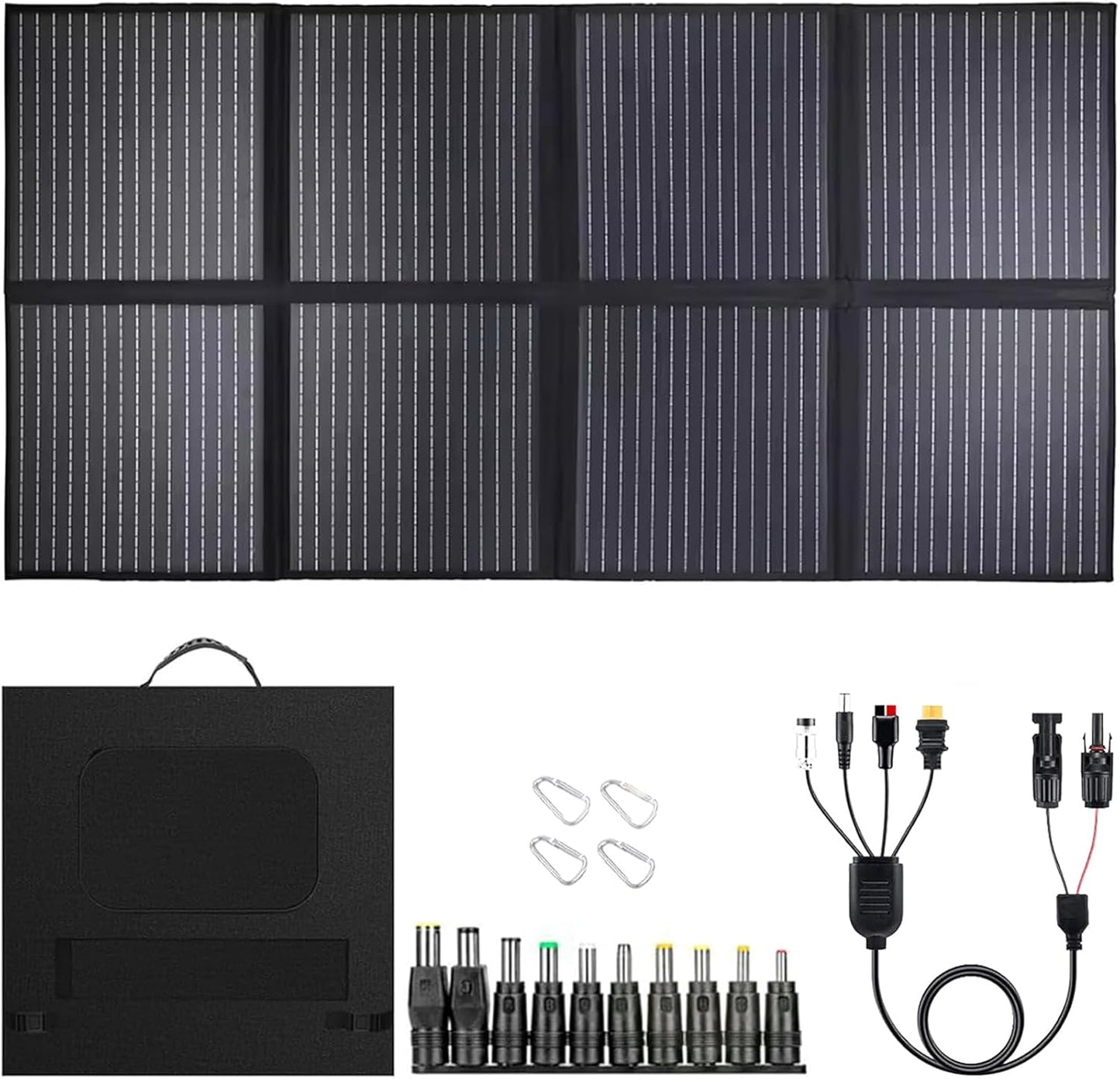 High Efficiency 400W Portable Solar Panel for Off-Grid Adventures