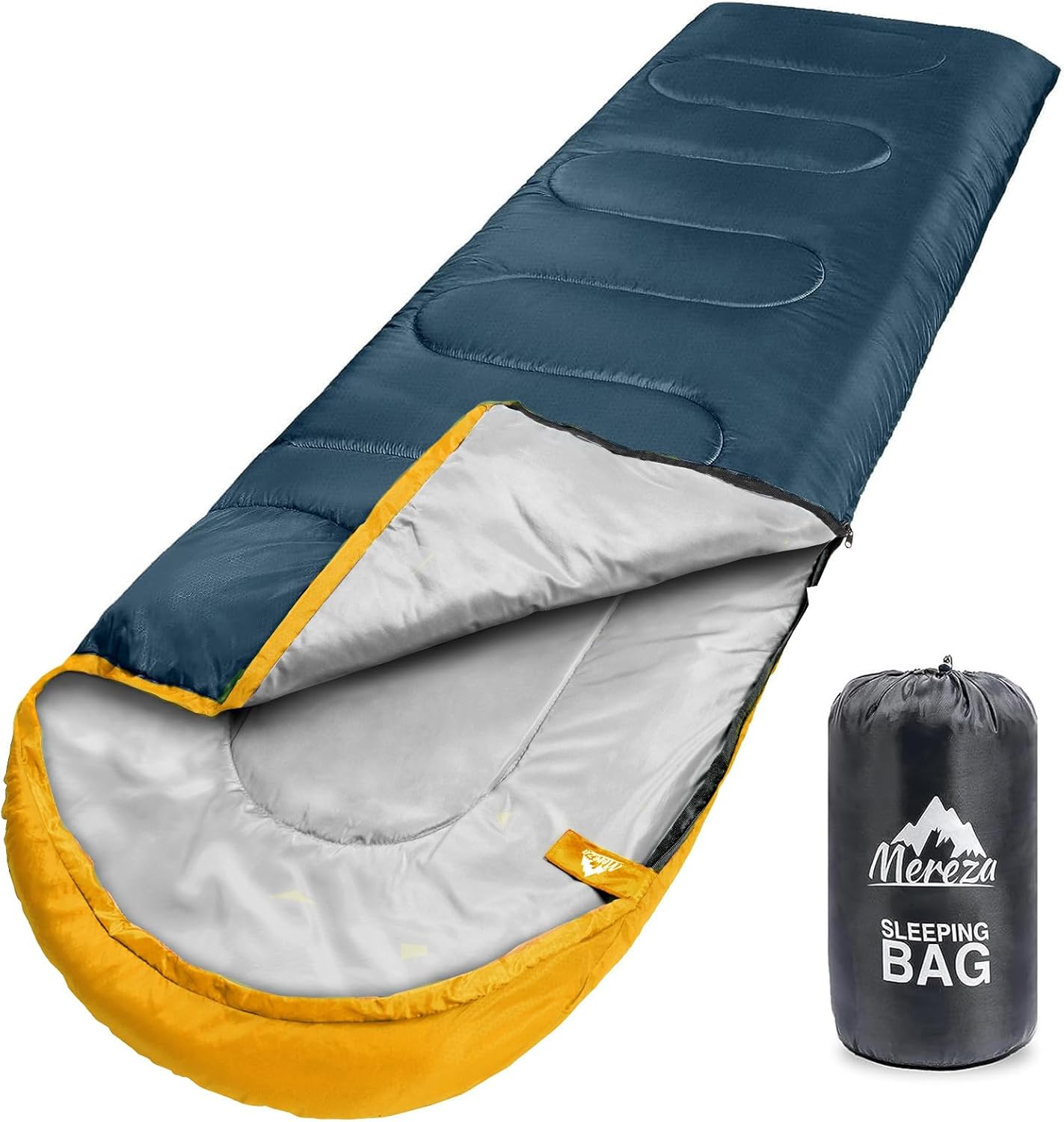 MEREZA Sleeping Bags XL for Adults Cold Weather Comfort