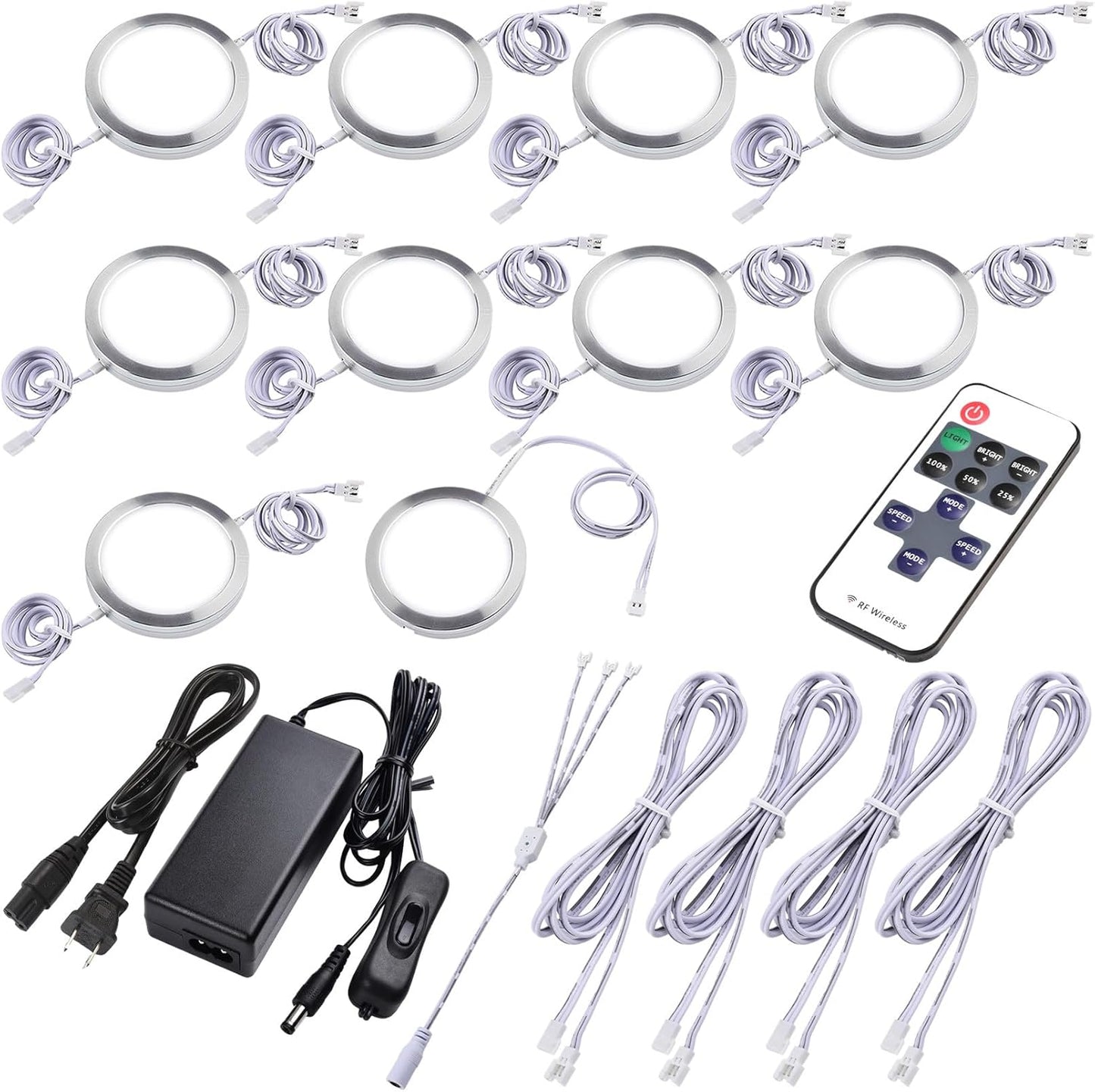 Under Bar Lighting Kit with Remote Control for Bright Spaces