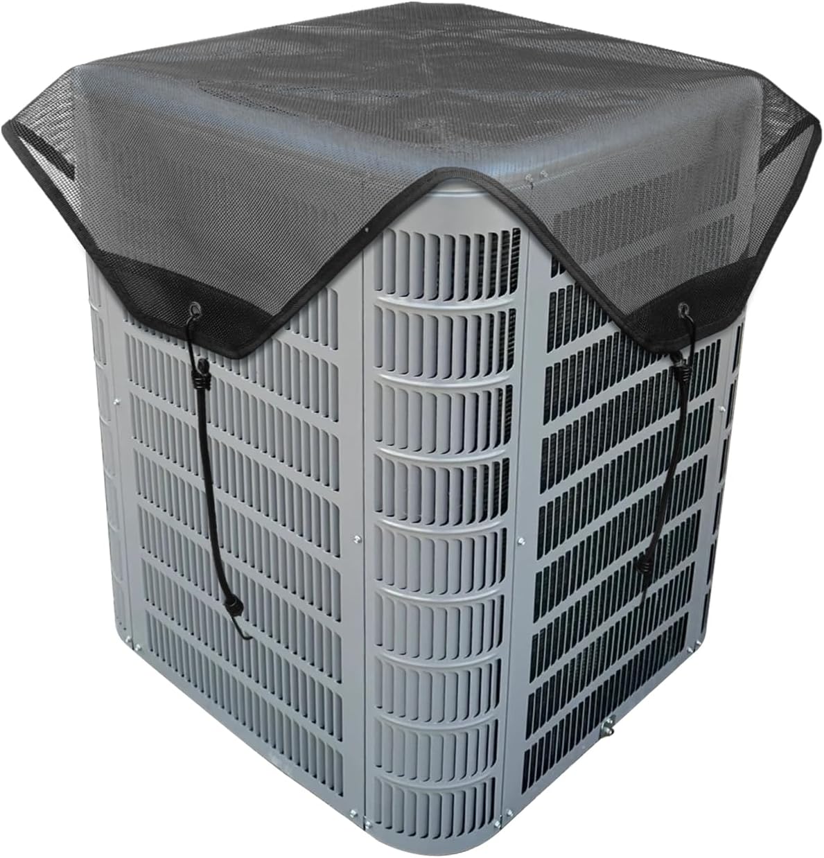 Universal Mesh AC Cover: Prevent Leaves & Debris ~