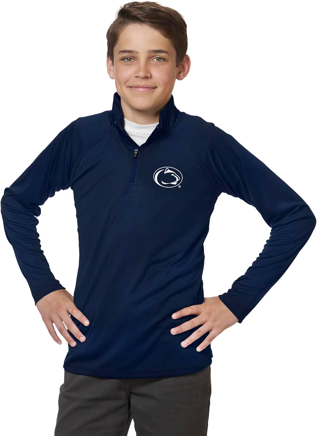 Little King NCAA Youth Boys 1/4 Zip Pullover Wind Shirt Review