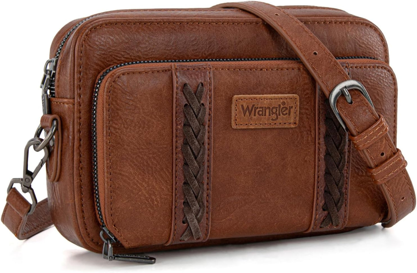 Wrangler Crossbody Bag for Women - Stylish Multi Pocket Purse