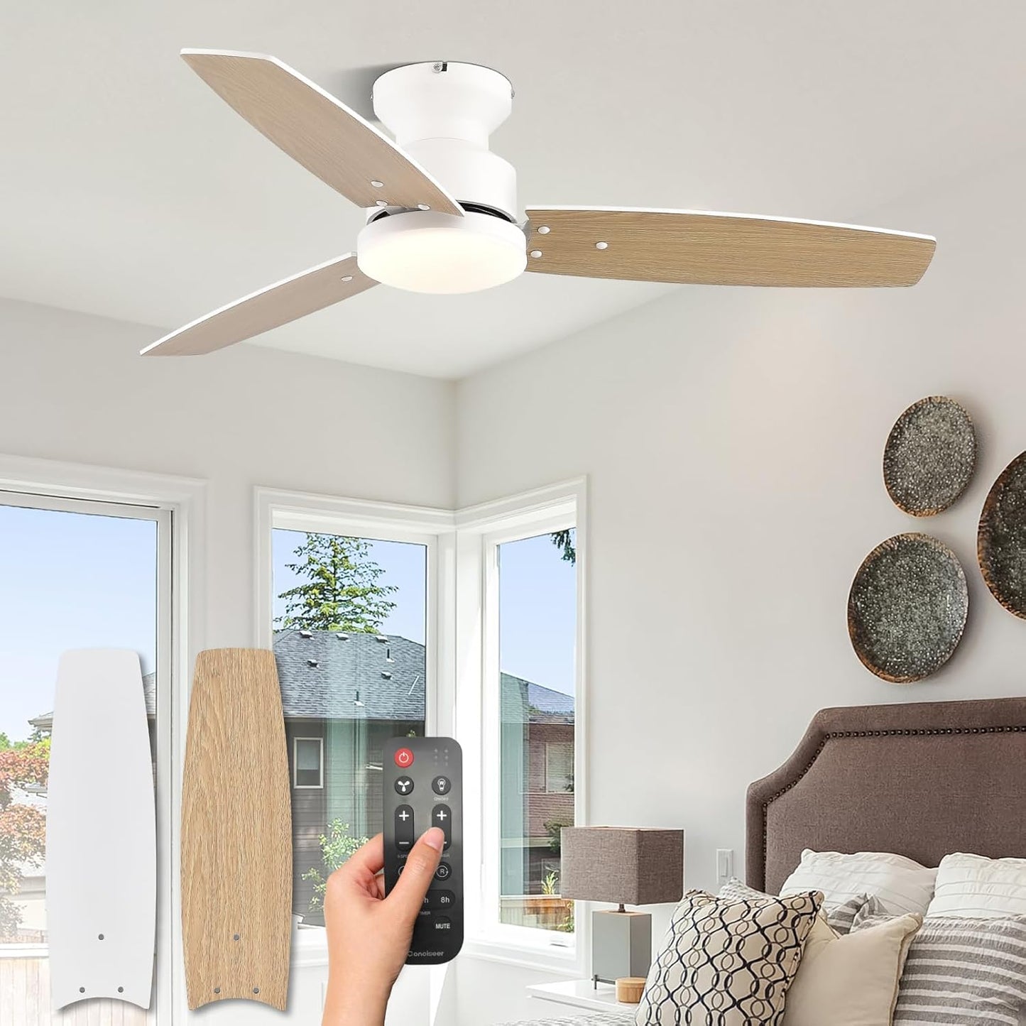 Modern Ceiling Fans with Lights for Home and Office Use