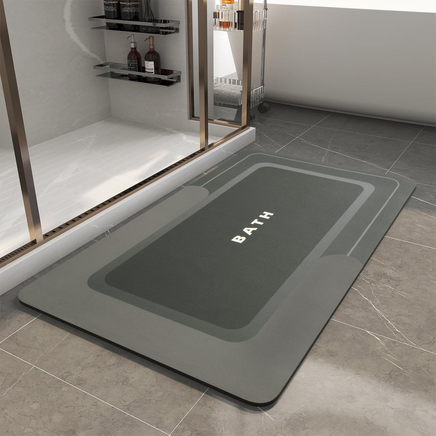 Non Slip Super Absorbent Bath Mat for Bathroom Floor Use
