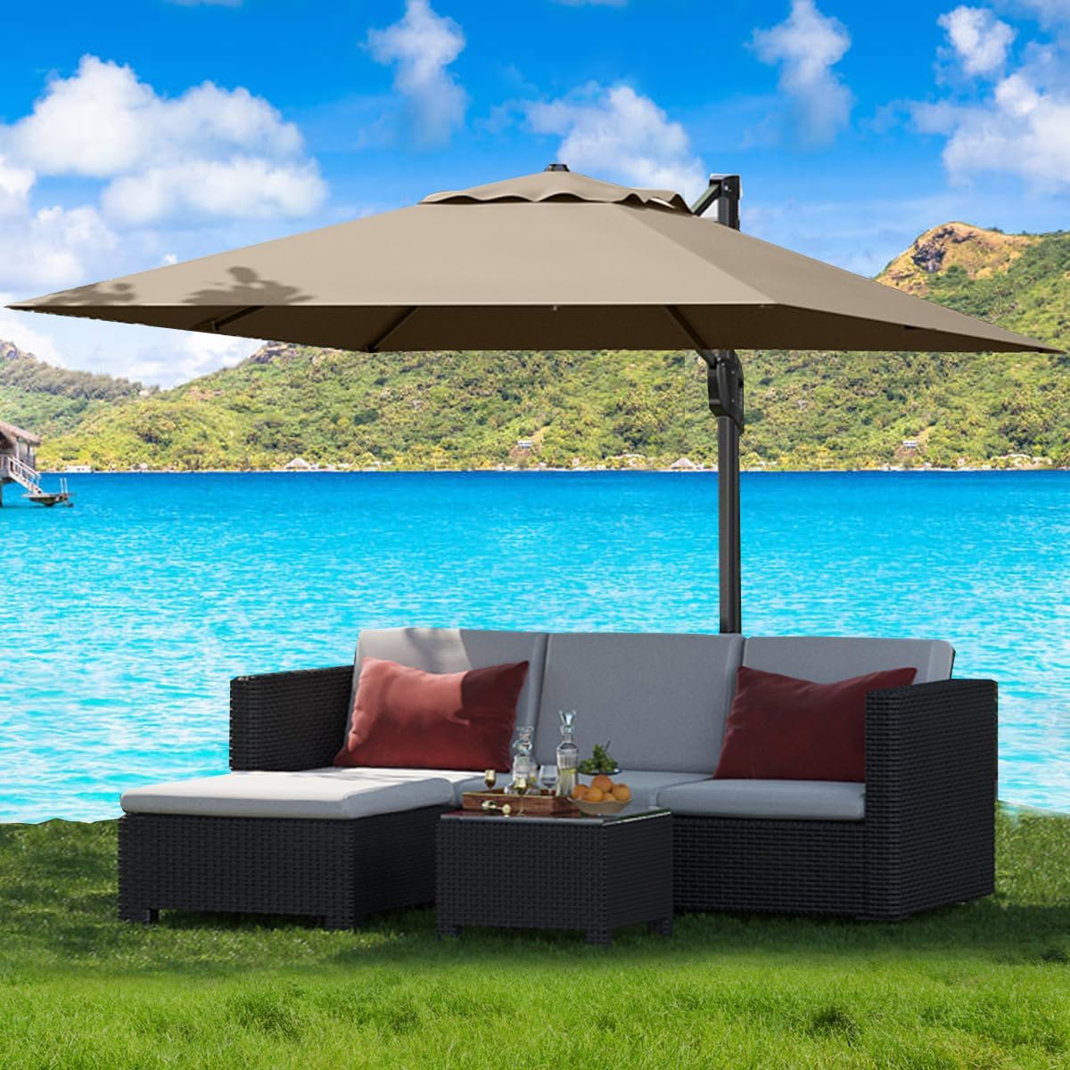 Large Cantilever Patio Umbrella for Ultimate Outdoor Comfort