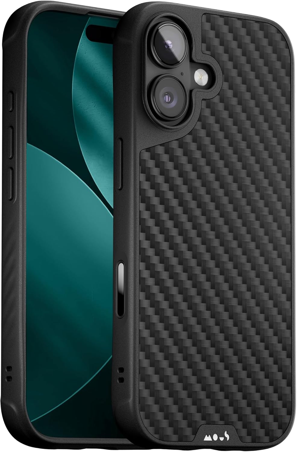 Mous iPhone 17 Case - Limitless Carbon Fibre Protection & Style