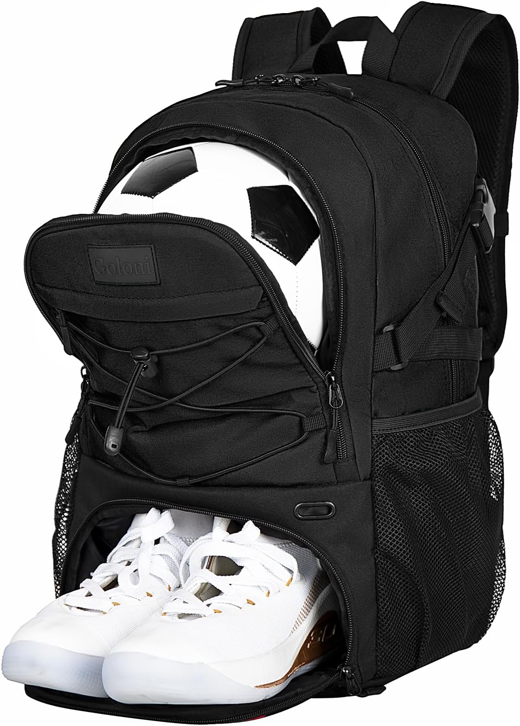 Goloni 2-in-1 Sports Backpack | Ball & Shoe Compartments