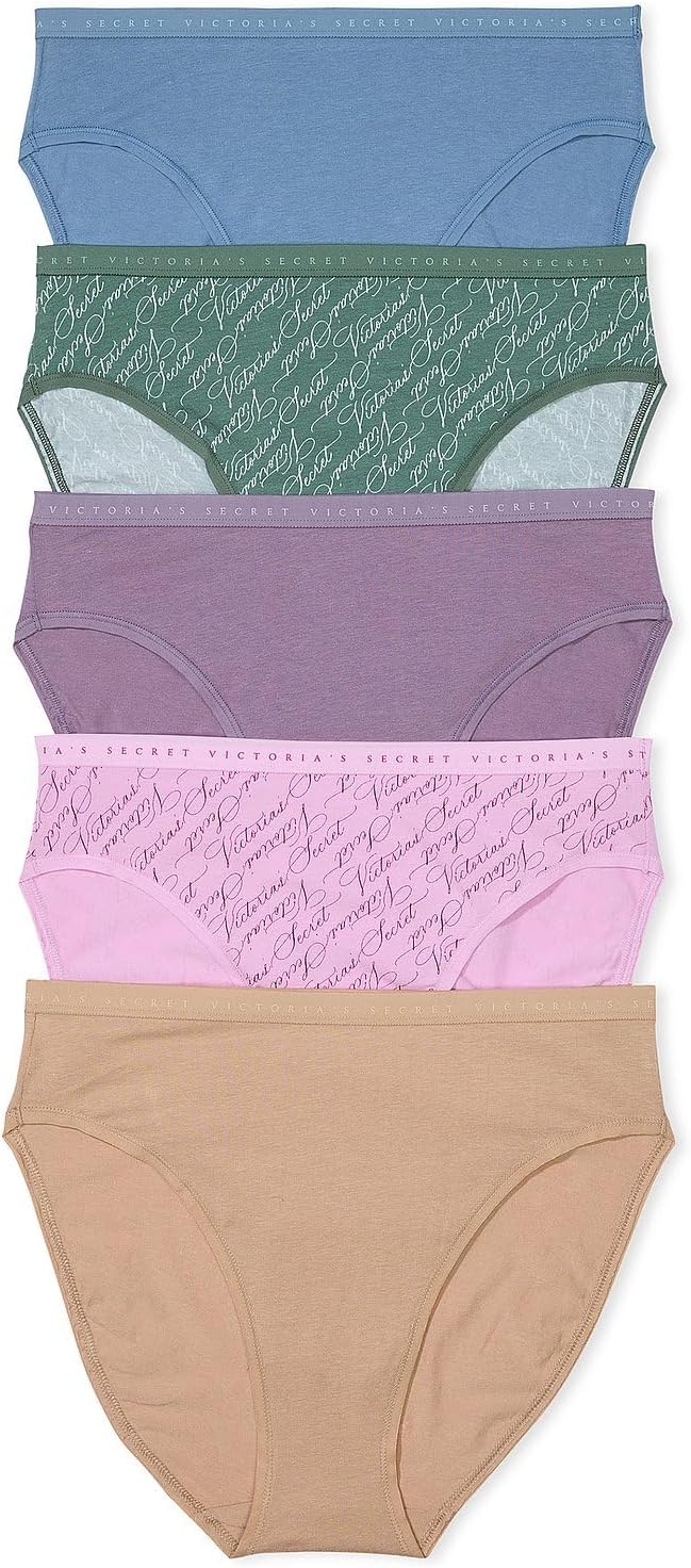 Victoria's Secret Women's Cotton Brief Underwear Multi Pack