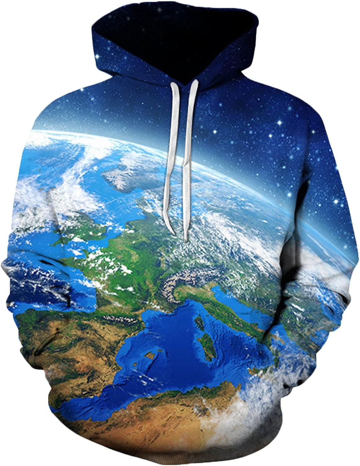 Galaxy Print Dragon Ball Hoodie