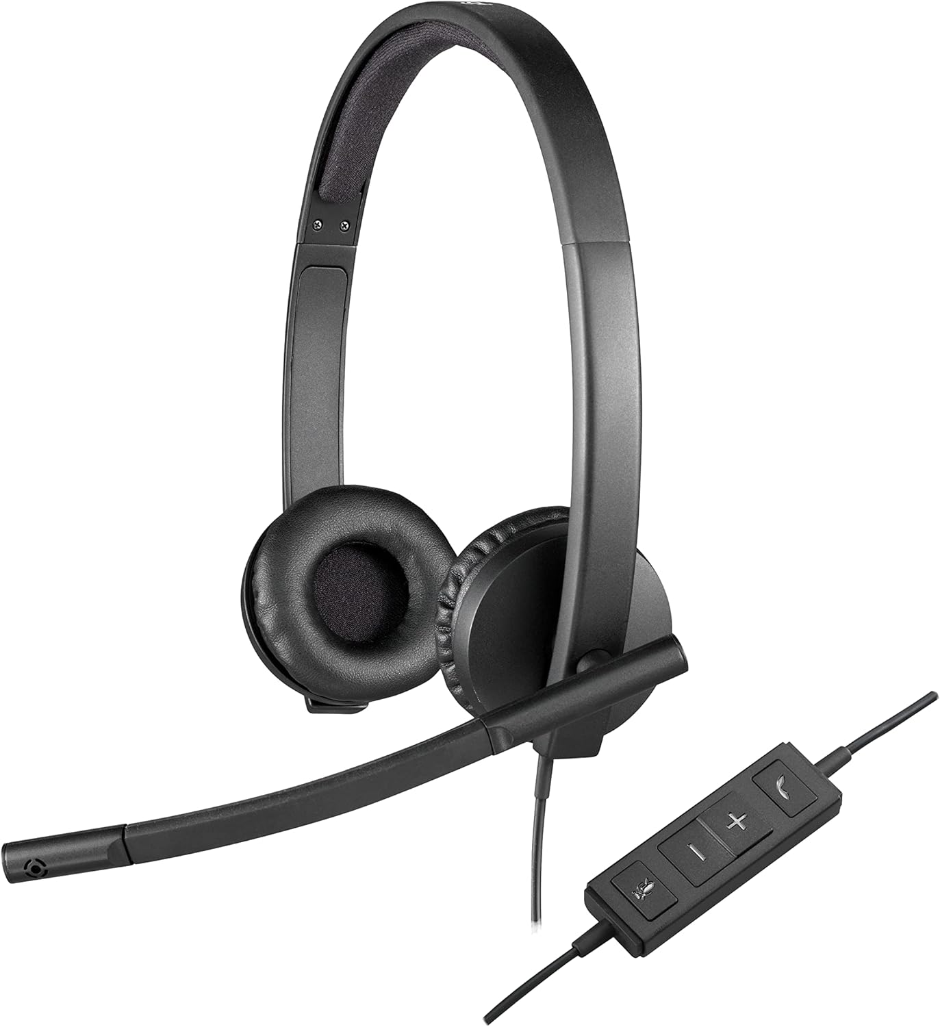 Logitech H570e Wired Headset with Noise-Cancelling Microphone