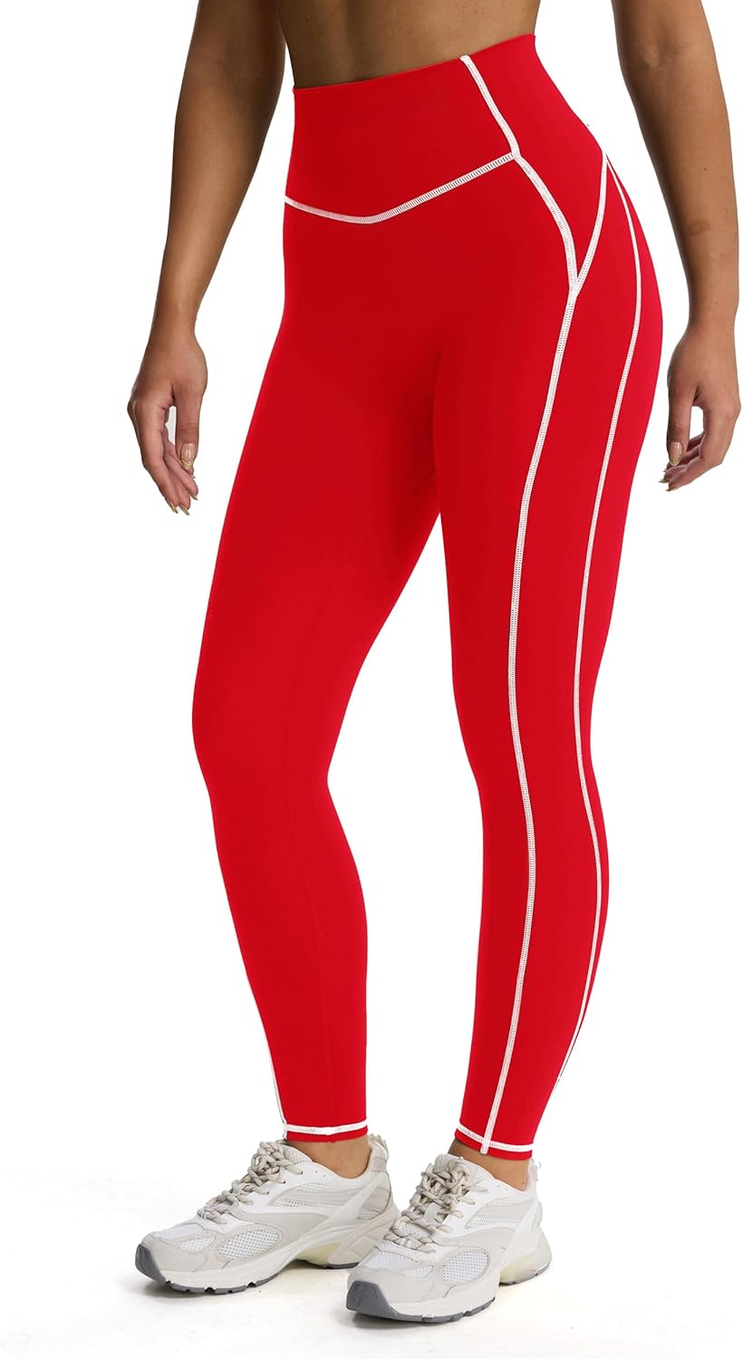 Aoxjox Workout Leggings for Women - High Waisted Athletic Fit