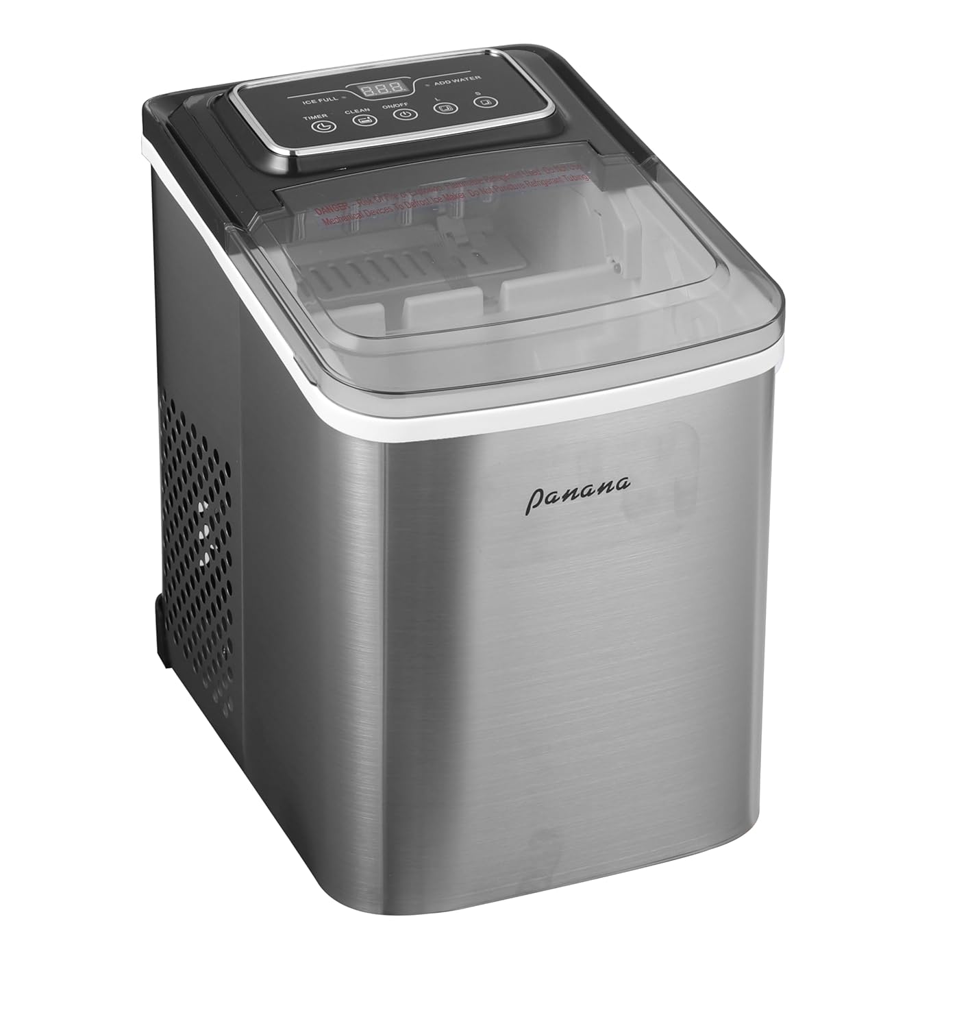 Effortless Ice Making: Portable 26lbs/24H Panana Ice Maker