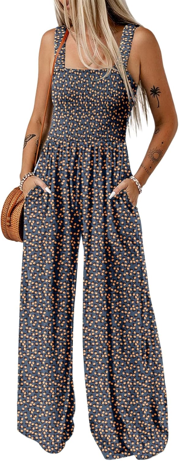 Dokotoo Women's Casual Loose Overalls Jumpsuits for Summer Fun