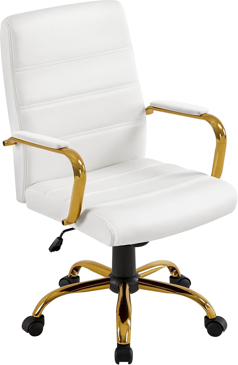 Yaheetech Mid-Back Office Chair with Adjustable Features