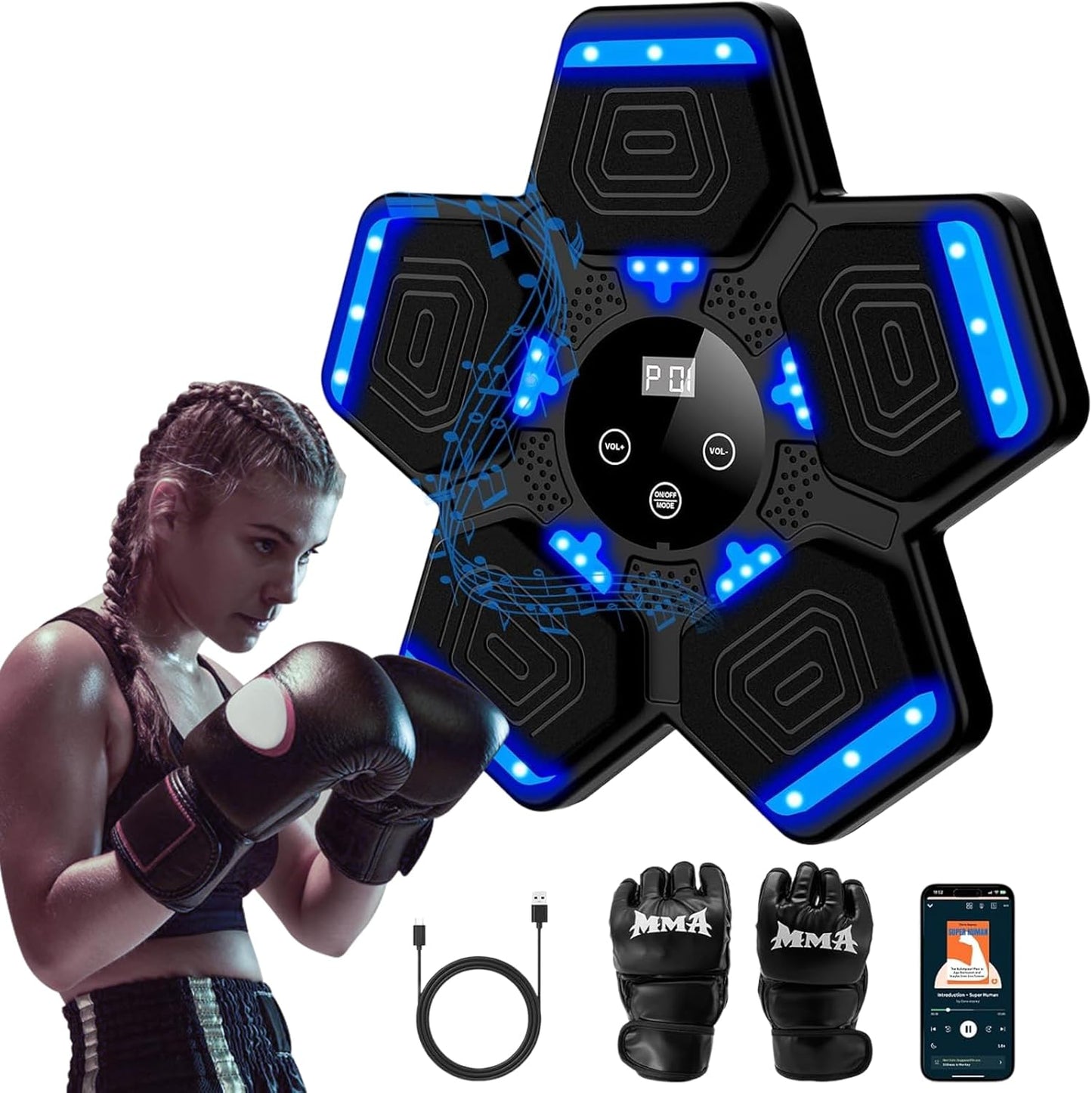 Interactive Bluetooth Kids' Boxing Set
