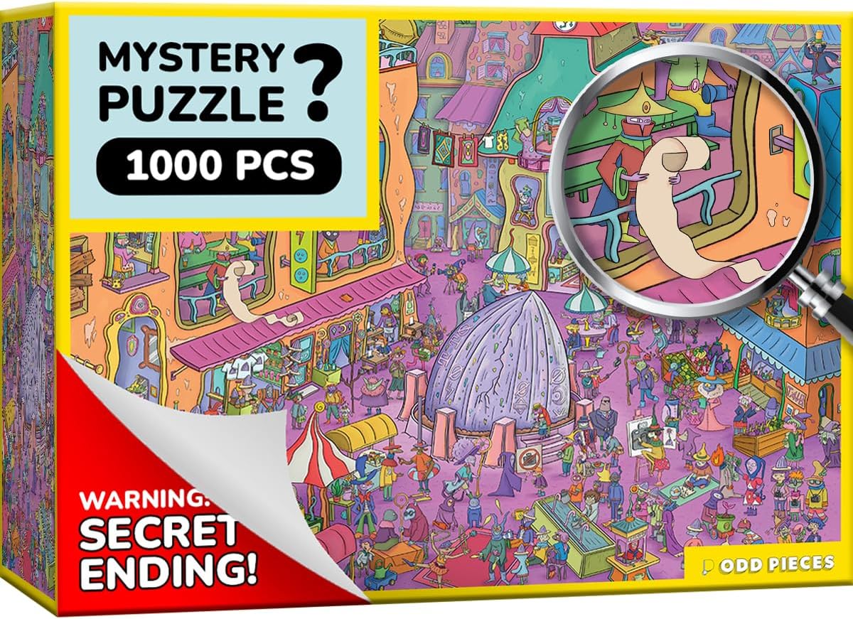 Jigsaw Puzzles 1000 Pieces - Magic Mystery Story Adventure