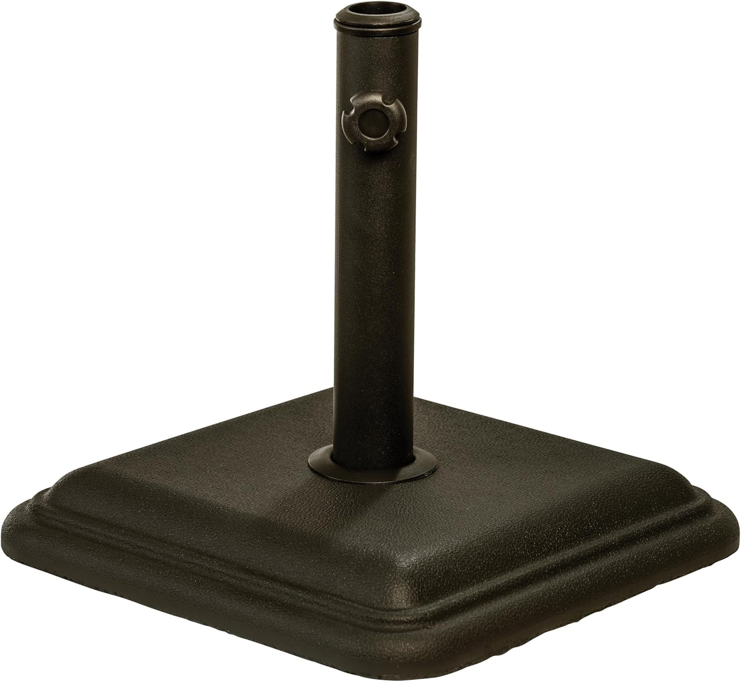 26 Pound Umbrella Base for Patio Tables - Durable Cast Stone Stand