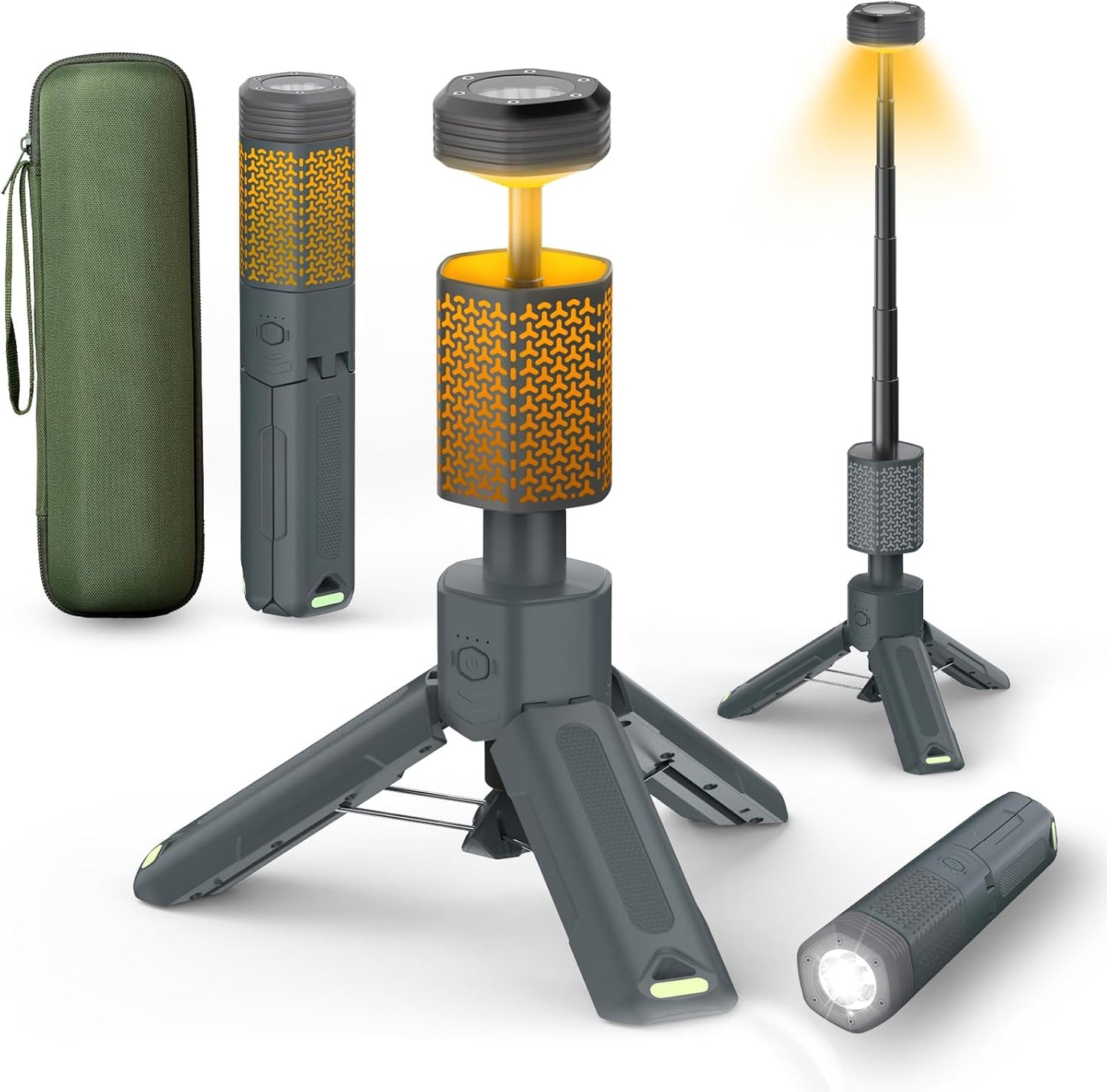 Telescopic Camping Light - 10500mAh Rechargeable Lantern for Outdoors