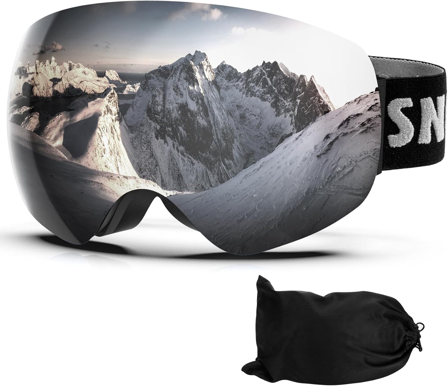 LAVOLLY Ski Goggles: Clear Vision & UV Protection