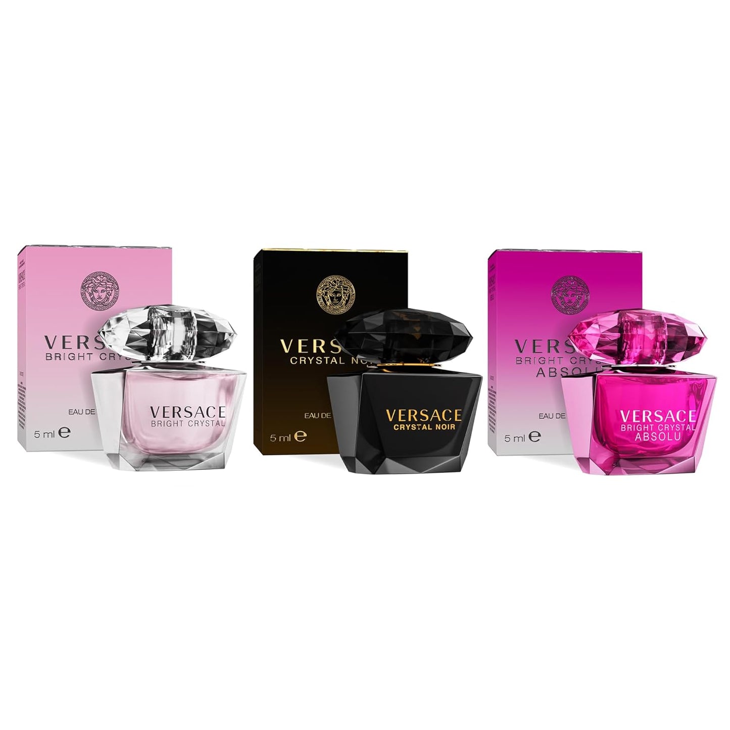 Versace Perfume for Women Set of 3 Mini Fragrance Sampler