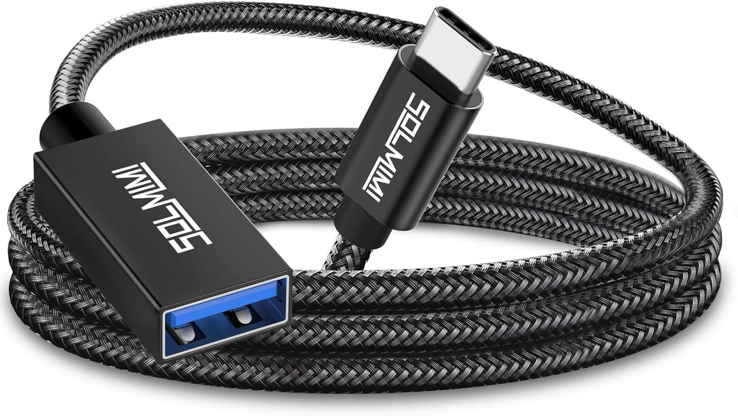 Fast Data Transfer: SOLMIMI Type-C OTG Cable