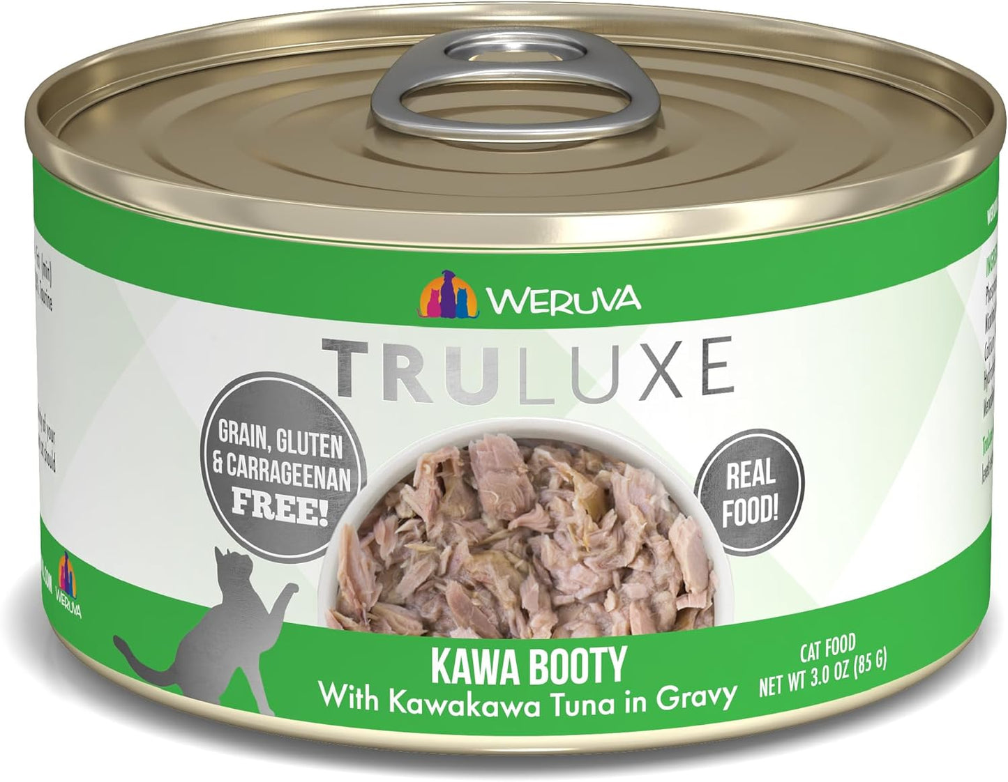 Weruva Truluxe Kawa Booty Cat Food with Tuna in Gravy 24 Pack