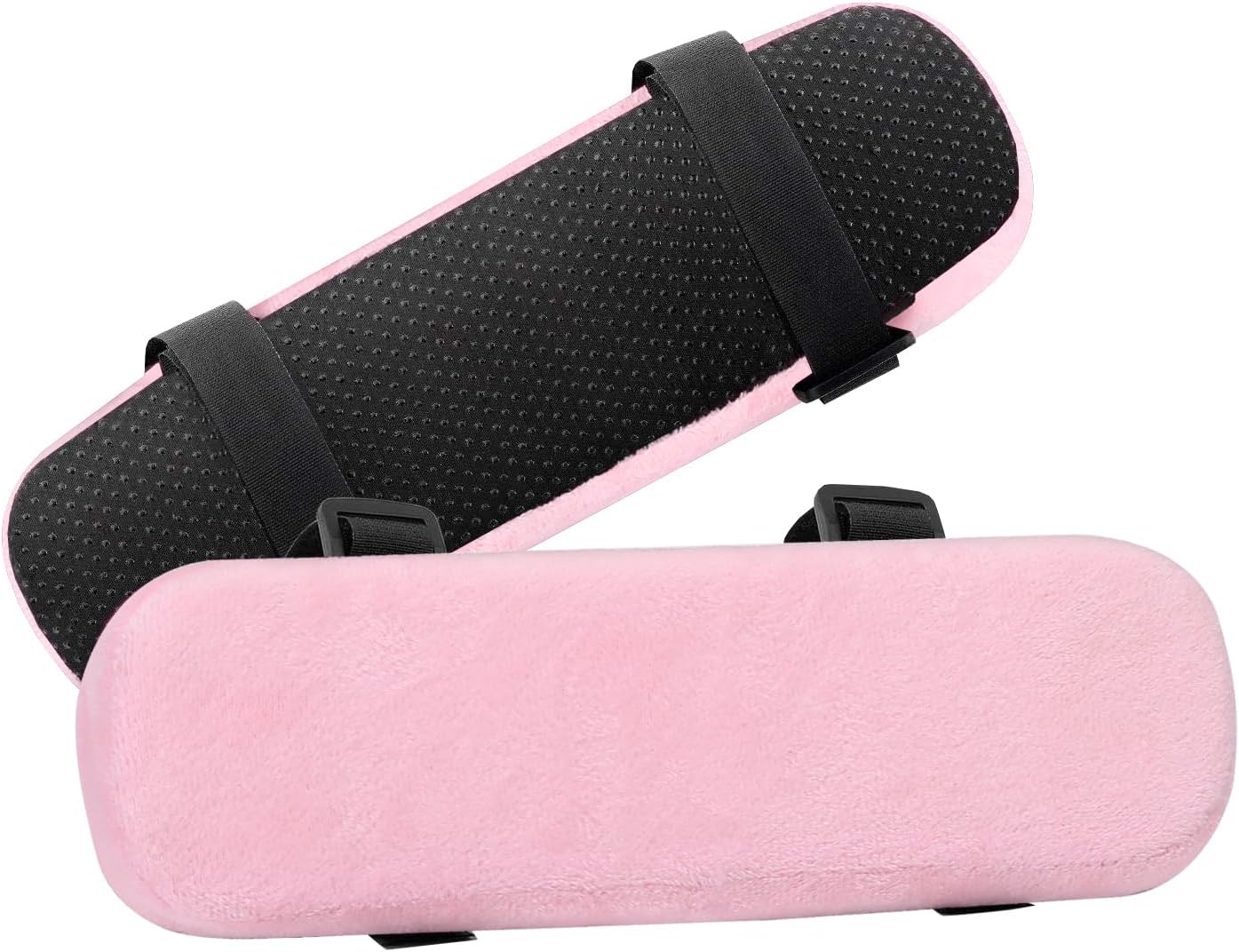 MOSISO Memory Foam Armrest Pads (2 Pack), Pink