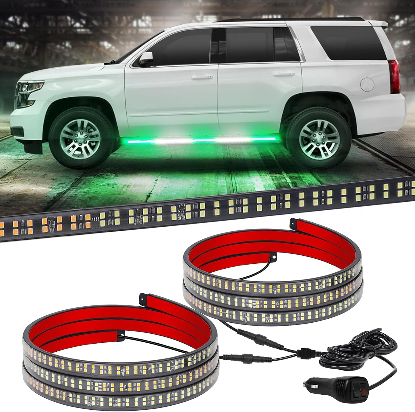 60 inch LED Running Board Strobe Lights for Emergency Vehicles