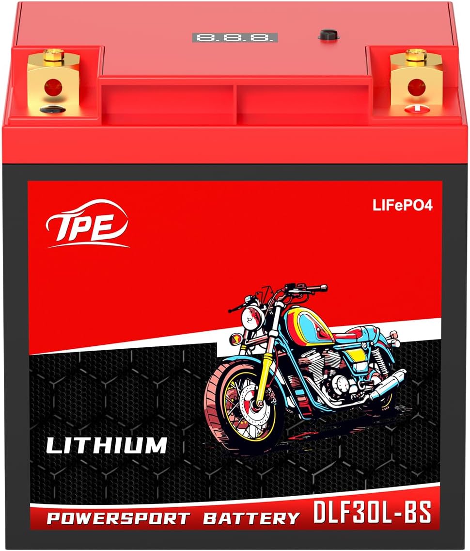 TPE YTX30L-BS Lithium Motorcycle Battery for High Performance
