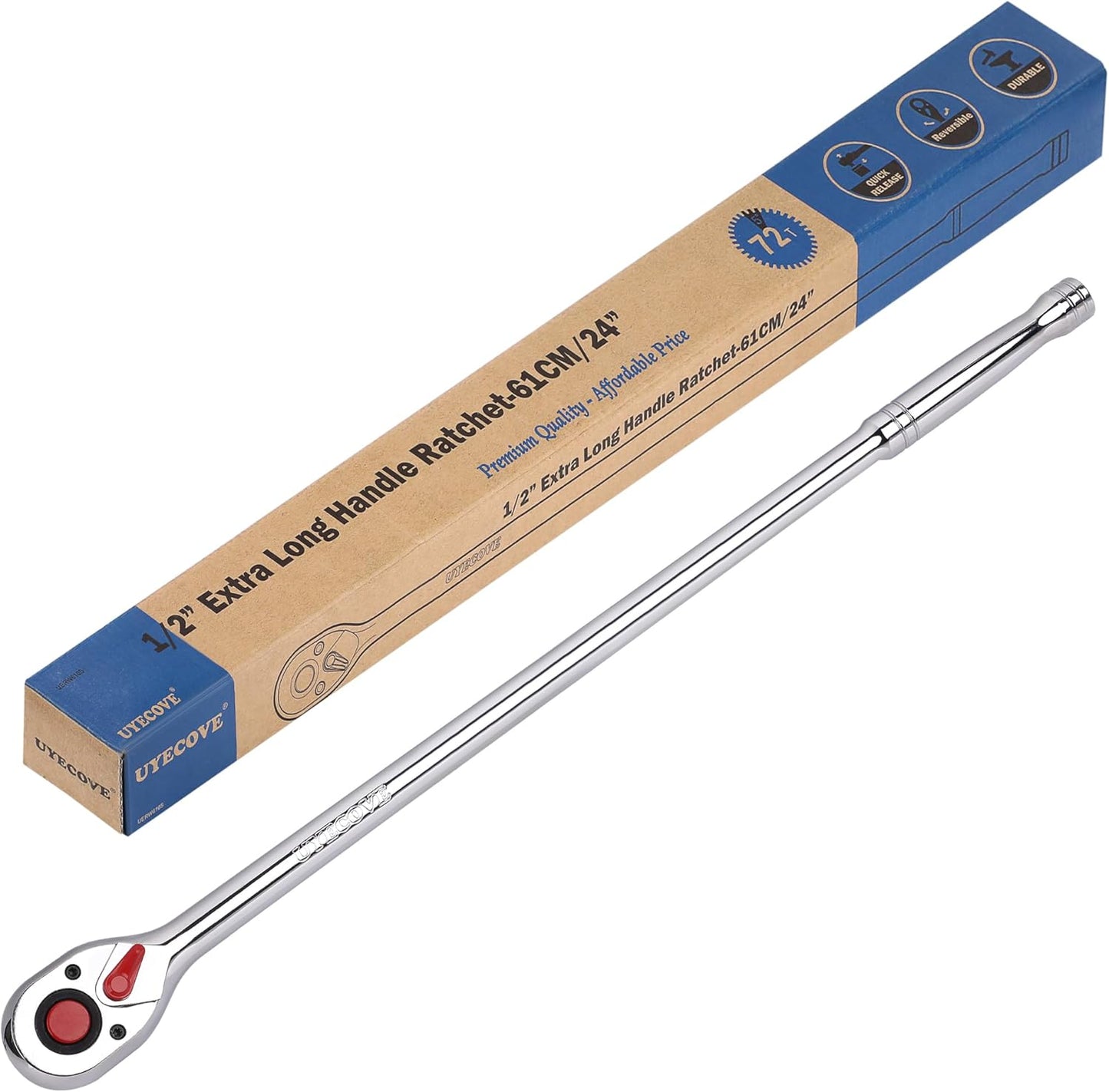 UYECOVE 1/2-Inch Drive Ratchet Wrench for Easy Use