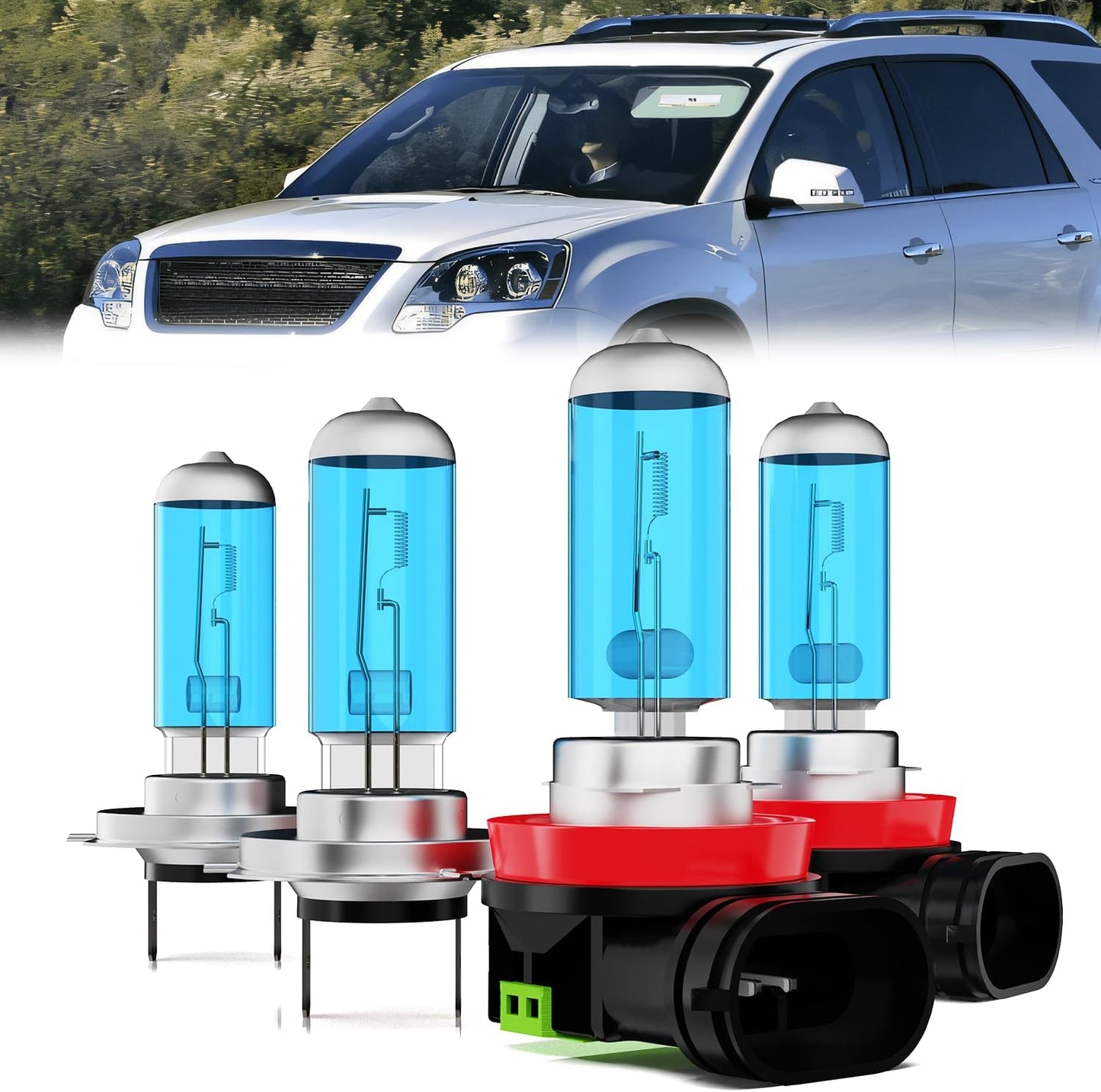 GMC Acadia 2007-2012 Halogen Headlight Bulbs for Safe Driving