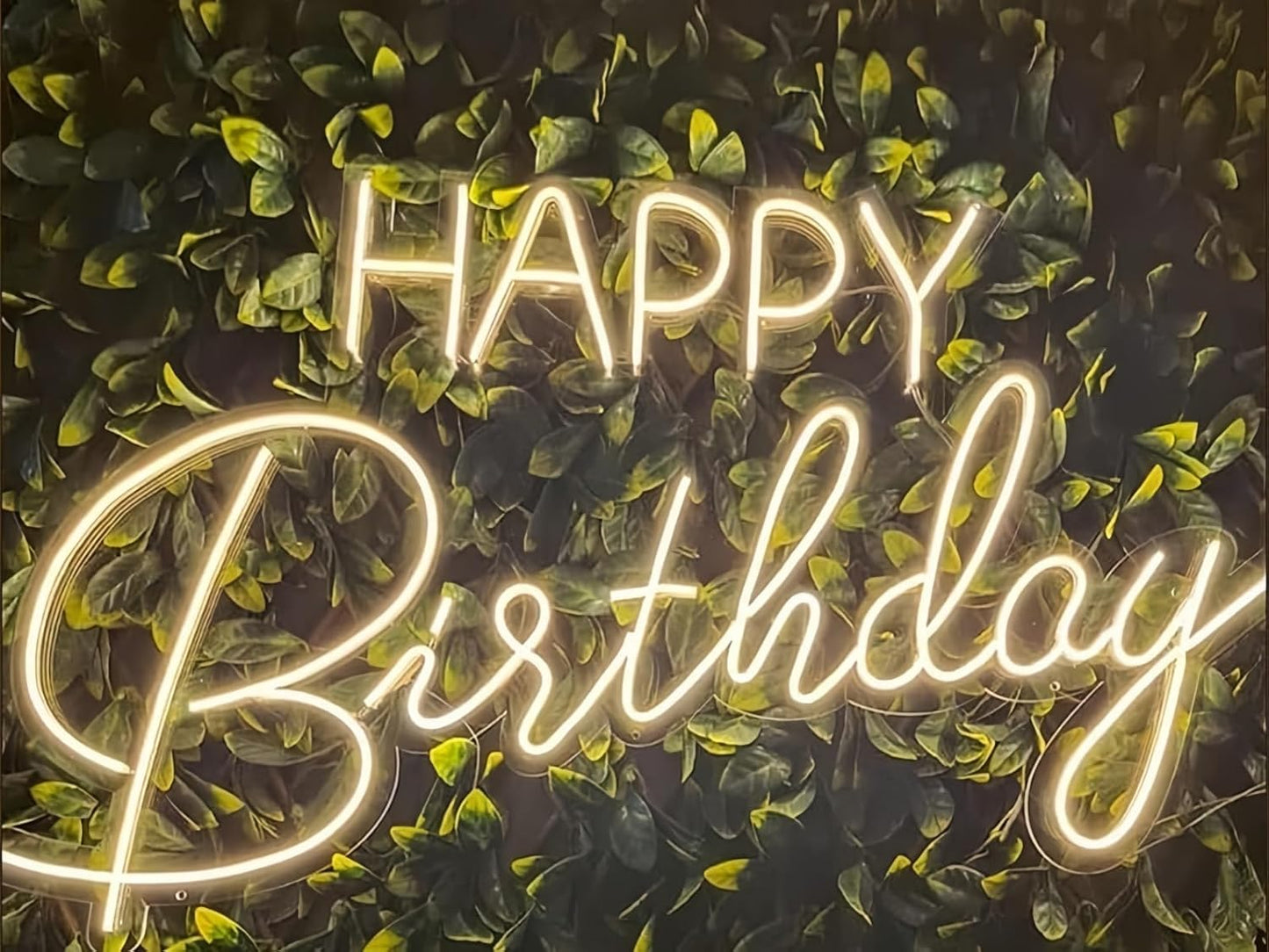 Ulalaza LED Neon Sign Night Light for Party and Home Decor