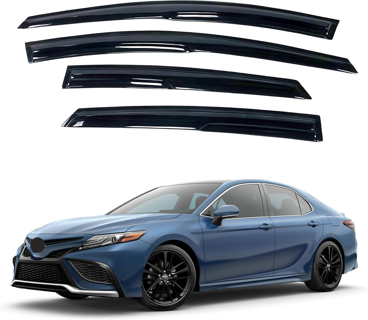IG Window Visor for Toyota Camry 2018-2024, Durable Rain Guard