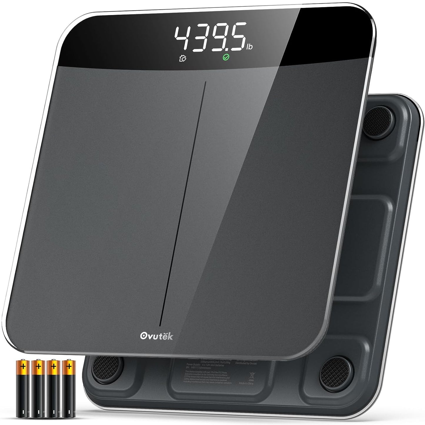 Ovutek Bathroom Scales Digital Weight with Advanced Accuracy