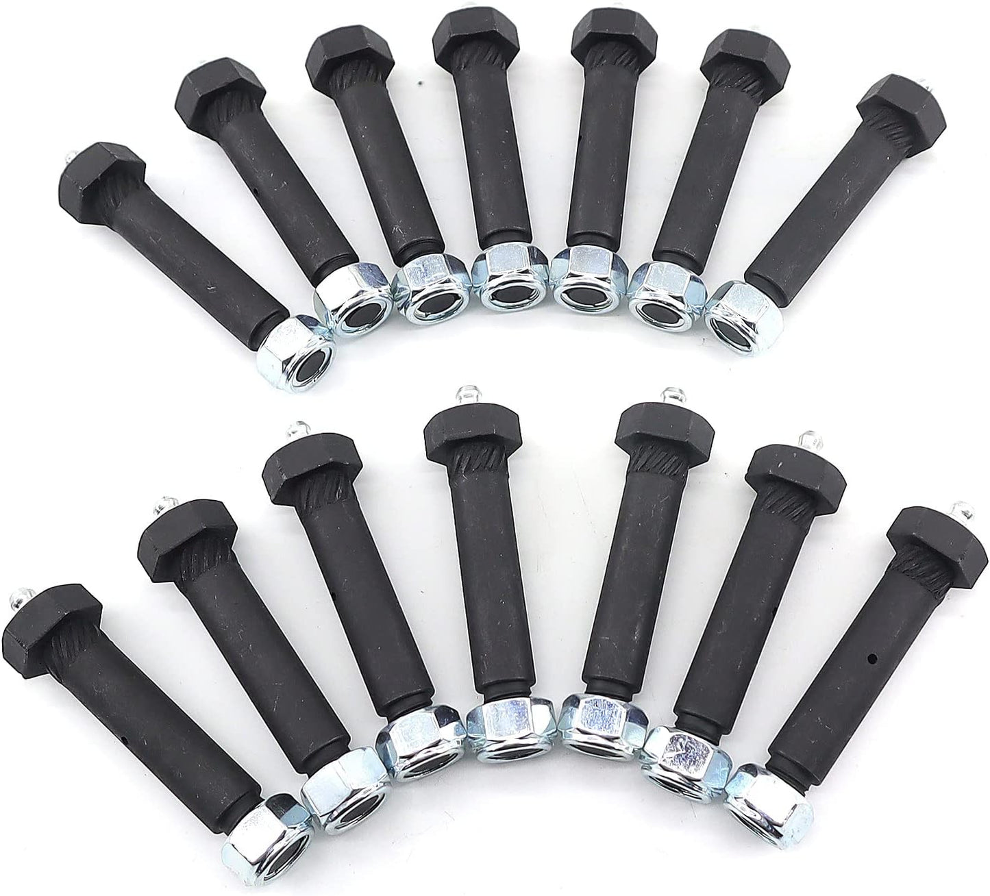 Greaseable Spring Bolt for Trailer Axle Suspension - 14pcs Set