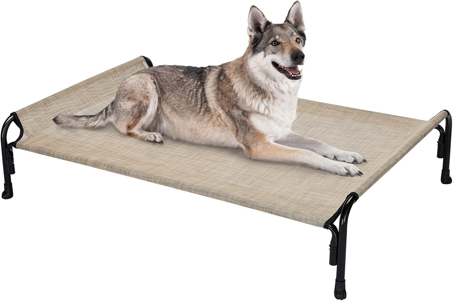 Veehoo Outdoor Elevated Dog Bed for Large Dogs, Cooling Cot