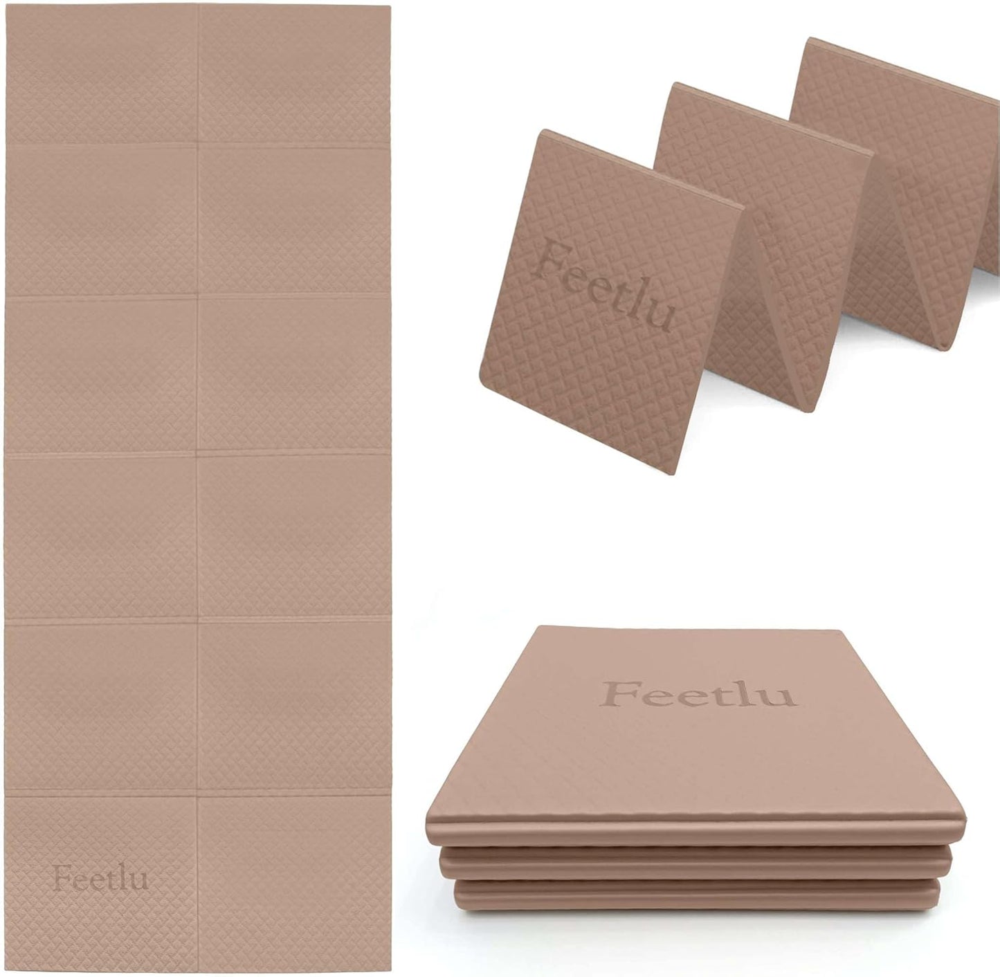 Feetlu Foldable Yoga Mat - Travel-Friendly